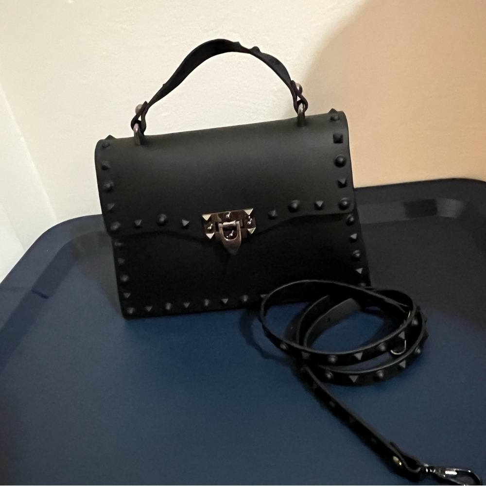 Women plastic shoulder bag